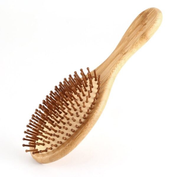 Bamboo Bamboo Cushion Massage Comb Carbonized Bamboo Comb - Image 7
