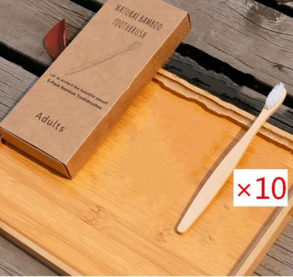 Eco Friendly Bamboo Soft Fibre Toothbrush - Image 4