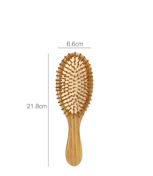 Bamboo Bamboo Cushion Massage Comb Carbonized Bamboo Comb - Image 4