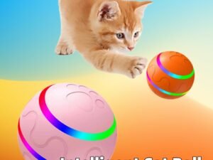 Pet New Cat Wicked Ball Toy Intelligent Ball USB Cat Toys Self Rotating Ball Automatic Rotation Ball