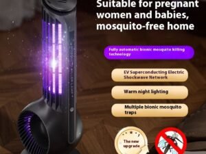 Usb Photocatalyst Mosquito Killing Lamp Electric Shock Two-in-one LED Mosquito Trap Lamp