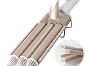three rod hair curling iron