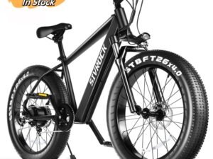 Professional Electric Bike For Adults, 26 X 4.0 Inches Fat Tire Electric Mountain Bicycle, 1000W Motor 48V 15Ah Ebike For Trail Riding, Excursion And Commute, UL And GCC Certified