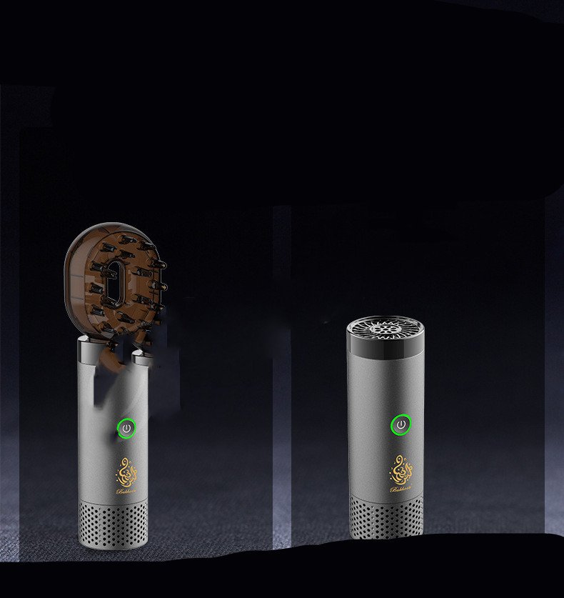 BakhoorBukhoon Car Incense Burner Electronic Censer Aromatherapy Comb - Image 2