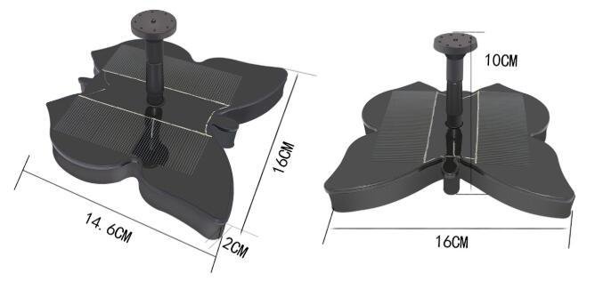 Butterfly Solar Water Fountain Kit - Image 4