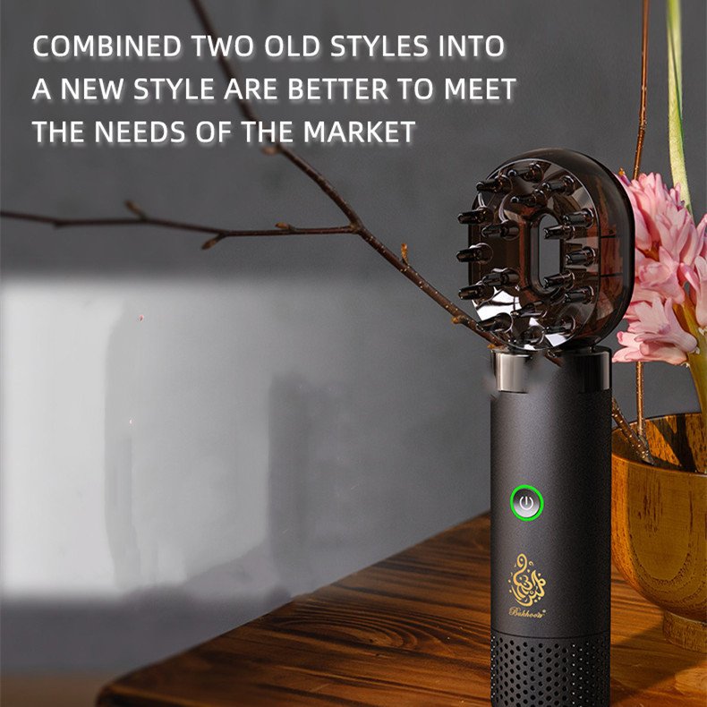 BakhoorBukhoon Car Incense Burner Electronic Censer Aromatherapy Comb - Image 5